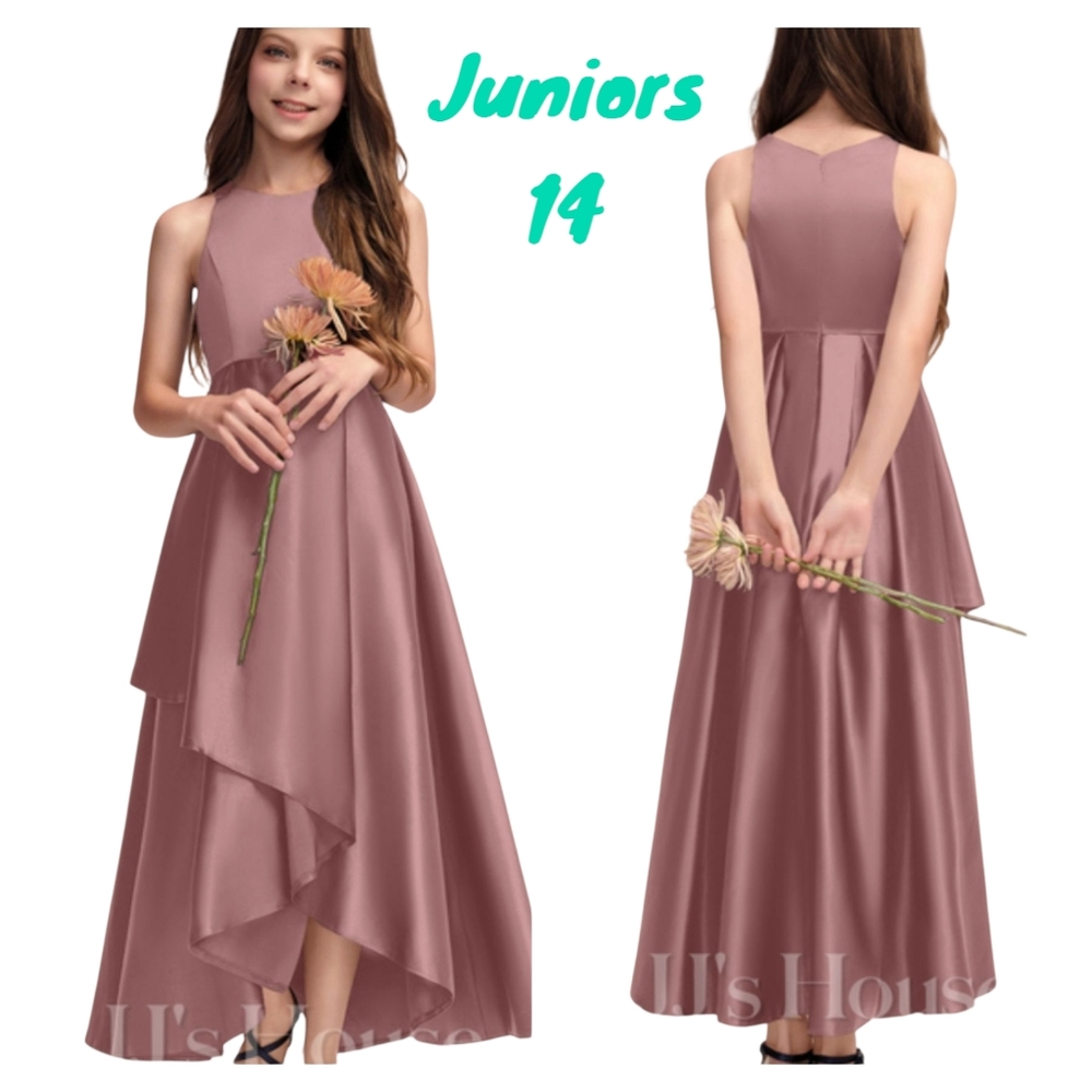 JJs House Dusty Rose Formal Kids Dress NWT
